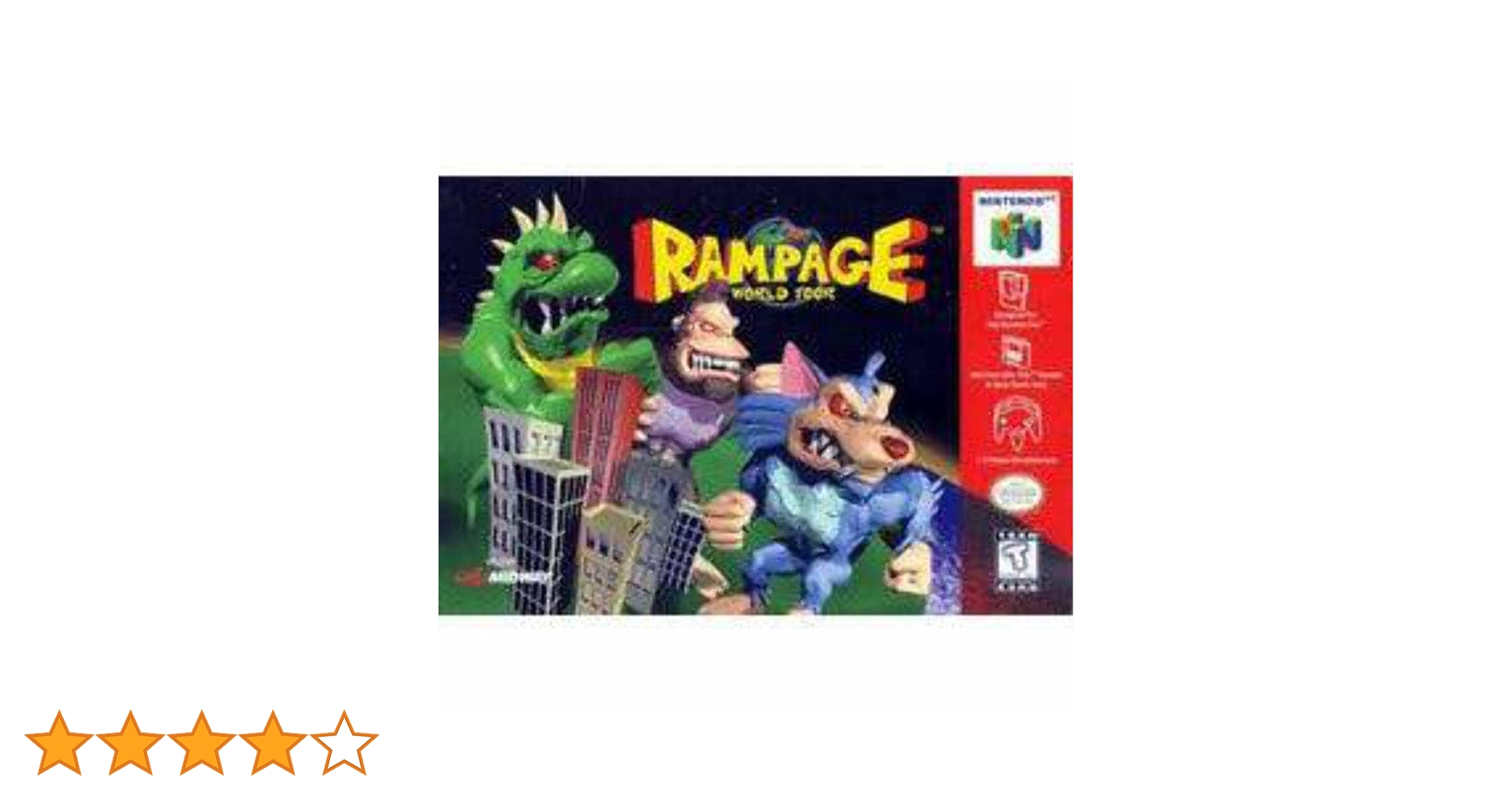 THE RAMPAGE - gon ZX Spectrum Games - Rampage - YouTube